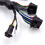 3C3Z9D930AA for  6.0L Powerstroke 2003 Fuel Injector Module Wiring Harness 6