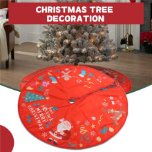 Christmas Tree Skirt Carpet Floor Mat Outdoor Blanket Xmas Floor Mat Cover Home Party New Year Decoration, G