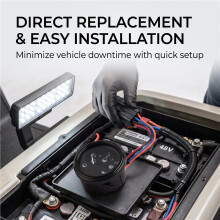 612314 604015 604015 4 Nadeln 48V Batterietreibstoffanzeige für Ezgo RXV Elektro-Golfwagen