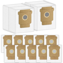 (12 Pack) Sacs à Poussière de Remplacement pour 115 Combo/ 415 Combo/ 415X Combo Grand Sac Aspirateur, Sac de Conteneur