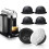 Reusable Vertuo Pods Refillable Coffee Vertuo Capsule for  Vertuo with Silicone Lids 150ML 3