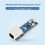 For Raspberry Pi  RP2350A POE-ETH Development Board Dual-Core Dual-Architecture W6300 Chip Supports PoE Module 4