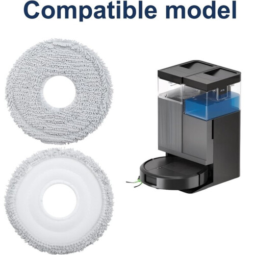 Replacement Mop Pads for    415X Combo Wipes for    415X Combo Robot Vacuum Cleaner 1