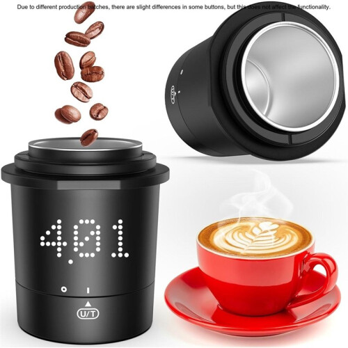 Espresso Powder Scale, Slim and Precise Digital Metering Cup with LED Display, Home Coffee Brewing Accessory, Ideal Gift 1