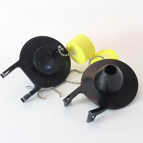 Toilet Flush Valve (Model B6025) - Replacement Flapper for Older Toilet Tanks, Includes Delayed-Action Float and Chain 1