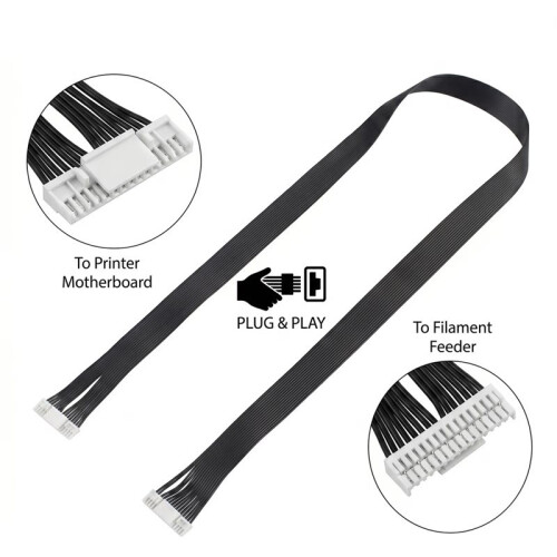 3 Sets Extension  Feed Module Adapter Board and Extended Flat Cable for Snapmaker U1 3D Printer Accessories 2