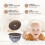Reusable Vertuo Pods Refillable Coffee Vertuo Capsule for  Vertuo with Silicone Lids 150ML 6
