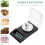 200g 0.001g Accuracy Precise Digital Scale Portable  Jewelry Scale Dustproof Electronic Balance Scale 2