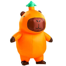 Capybara Costume for Adult Inflatable Halloween Costumes Funny Animal Blow Up Costumes