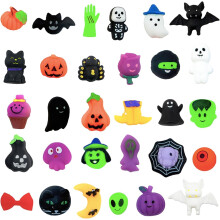 Halloween Squishy Pumpkin 30 Pack Fidget Sensory Stress Relief Toys