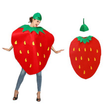 Fruit Costume Bundle, Banana & Strawberry Fancy Dress Outfits with