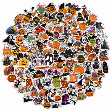 100 Pcs Halloween Stickers Treats Halloween Party Favors Supplies