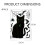 4Sheets Halloween Decorations Window Stickers Black Cat Horror Gothic 5