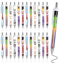 Halloween Pens Bulk, 24 Pcs Halloween Ballpoint Pen for Kids Adults