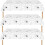 3Pcs 137274cm Halloween Spider Web White Tablecloth Decorations for 1