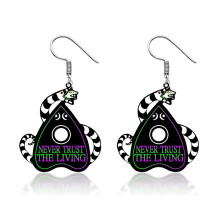 Inspired Earrings Halloween Earrings for Women Fans Acrylic Skull