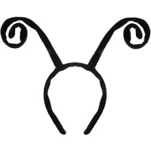 Headband, Butterfly Headband for Halloween Costume Ladybug Costume