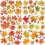 Stickers,6 Sheets Autumn Home Decor Reusable Autumn Leaves Window 5