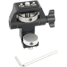 Soporte Ajustable para Monitor de Cámara, Rotación de 360 e Inclinación de 180, Soporte Antitorsión para Monitores de 5" y 7".