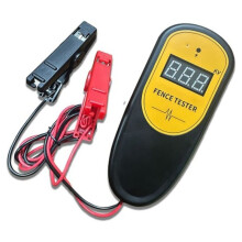 Electric Fence Voltage Tester Portable Digital Display Voltage Current Tester Clip 500 to 12500V for Electronic Fence