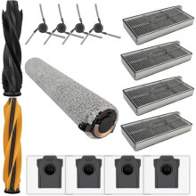 Replacement Parts Compatible with for Aqua10 Ultra Roller Robot Vacuum, Accessories Kit