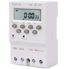 KG316T-III 220VAC 30A Digital Timer KG316T Automatic Electronic Timer Programmable Relay 168 Hours Control