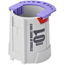 Model Brush Washer Cup with 10-Hole Drying Rack / Storage Bucket for Model Painting Brushes Cleaning Tool