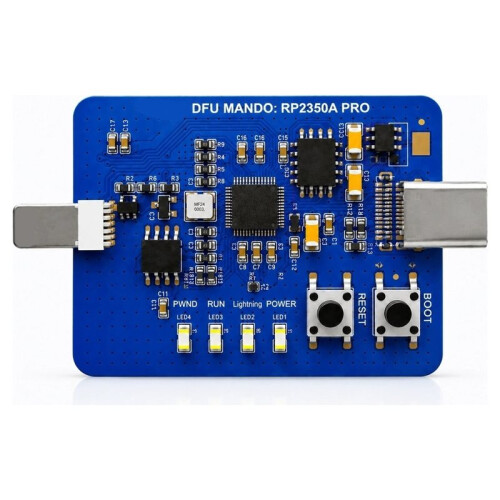 DFU MANDO: RP2350A PRO Automatic DFU Tool Entering DFU / PWN Mode