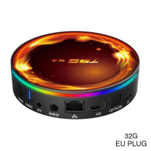 (EU plug, 4g32g) Androids 11 Dual Band WIFI Smarts Television Box Household High-Gain Medias Player for Television Game