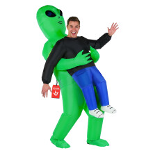Costume, Inflatable Alien Costume, Halloween Costumes Adult Includes