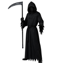 Reaper Costume Set Halloween Scary Outfit Ghost Cosplay Robe Unisex