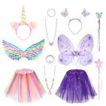 and Fairy Princess Costume Set for 3-8 Years Girls Girls Dress Up