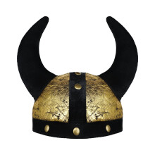 haozaikeji Soft Horns Hat Medieval Viking Helmet Devil Bull Horns Hat