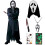 5Pcs Set Kids Screamerer Costume, with Ghost Face Mask, Complete 1