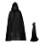 Black Cloak,180Cm Costume Black Cape,Grim Reaper Vampire Witch 3