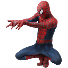 Costume for Halloween Stretch Spandex with Hidden Zippers & Detachable Mask