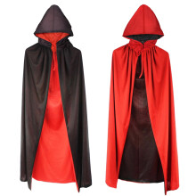 Halloween Hooded Cloak Vampire Hooded Cape, Halloween Cape for Adult