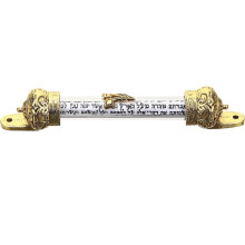 Metal Mezuzah Home Door Religious Mezuza Decoration with Gift