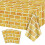 4Pcs Yellow Brick Tablecloths Brick Wall Table Covers Rectangular 1