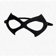 Cosplay Masks Costume Black Leather Eye Mask Cosplay Sexy Eye Mask Eyewear For Halloween Props