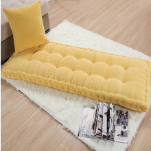 Thick Cushion Corduroy Winter Cushions Home Office Decoration Long Cushion Solid Color Tatami Cushion Customizable Floor