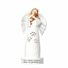 Angel Flower Fairy Figurine Sculpture Statue for Home Desktop Decoration Handicraft Bookshelf Ornaments