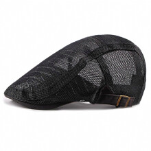 Summer Flat Cap for Men,Beret Cap Duckbill Hat Newsboy Driving Gatsby Cap