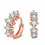 Earrings Multicolored Fine Zircon Embedded for Daily Use 1