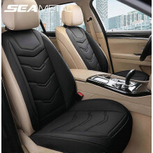 Automobiles Seat Covers Artificial Leather Car Seat Cover Universal Protector Seat Chair Mats Vehicle Front Rear Seats C