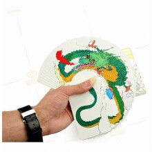 Dragon Fanning Deck Magic Tricks Manipulation 4 Color Dragon Fanning Deck Magic Close Up Gimmick Fun Visual Unusual Card