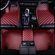 Car Floor Mats For Mitsubishi Outlander I II III Foot Coche Accessories Carpets