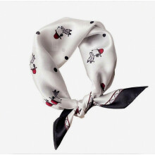 Suit Scarf Silky Kerchief Fashion Shawl Wrap for Lady