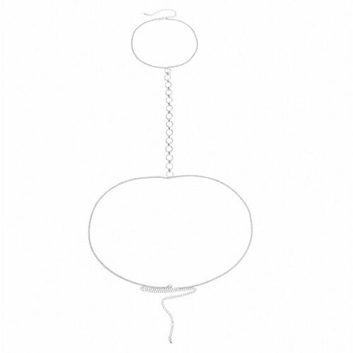 Collana e catena per il corpo integrate per donne e ragazze 1