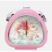 Mermaids Kids Anime Alarm Clock Non Ticking Analogue Clock